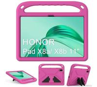 GOZOPO Kids Case for Honor Pad X8a/ Honor Pad X8b 11 inch Tablet, Lightweight & Shockproof Handle Stand Case (Rose)