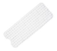 GozzZ Shower Mat Non-Slip Bathtub Mat Extra Long TPR Rubber Anti-Bacterial Tub Shower Mats with 200 Suction Cup Machine Washable BPA Free Safety Mats(100 * 40CM)