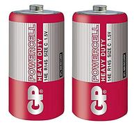 GP 14ER-S2 Powercell Zn-C C/R14 (1.5V, Pack of 2)