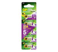 GP 23A 12V Alkaline Batteries - Pack of 5 (23AE / MN21 / A23)