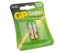 GP AAAA 1.5V Super Alkaline Batteries MX2500 E96 LR8D245 [2 Pack]