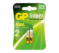 GP Batteries 1.5 V SUPER Alkaline Specialties AAAA Battery (Pack of 2)