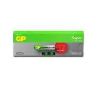 AAA Batteries - Set of 12 | GP Ultra | AAA Alkaline 1.5 V / LR03 Batteries - Long Life