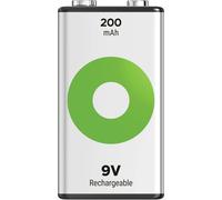 GP Batteries Recyko 9V-battery 200mAh NiMH