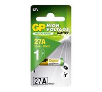 GP GPPBA27AF000 Alkaline High Voltage 27A (MN27) 12V Battery - Car...