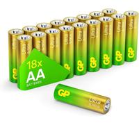 GP Batteries AA batteries pack of 18 Ultra Alkaline disposable double aa...