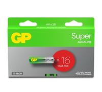 GP Batteries AAA Batteries - Set of 16 | GP Super| AAA Alkaline 1.5 V / LR03 Batteries - Long Life