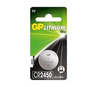 GP Batteries CR2450 1-P GP LITHIUM BUTTON CELL CR2450