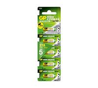 GP Batteries GP27A-C5 High Voltage Super Alkaline Battery (Strip Of Five)