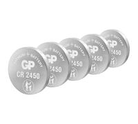 GP GPCR2450STD954C5 Button Cell CR2450 3V 5 Pack High Energy Density