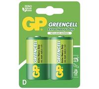 GP Batteries R20 GREENCELL 1.5 V Mono D Battery (Pack of 2)