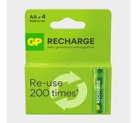 Gp Batteries Rechargeable AA Battery 4 Pack, Green One Size