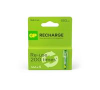 Rechargeable Aaa Battery 4 Pack - One Size