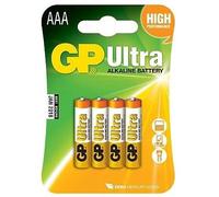 GP Batteries Ultra Alkaline AAA 4 Pack, One Size