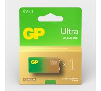 GP Ultra Alkaline Batteries | 9V | 1 x Pack