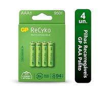 ReCyko+ 4 x AAA Rechargeable Batteries 950mAh AA Pre Charged Long Lasting 4 Pack