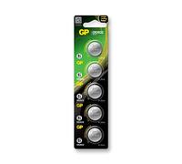 GP Battery Lithium button cell CR2032 5 Series Blister