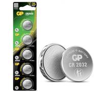 GP Battery Lithium button cell CR2032 5 Series Blister | Delivers dependable, long-lasting power for essential commercial catering timers, scales, and small electronic devices.