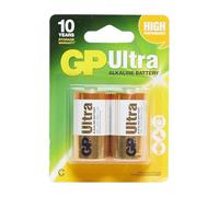 GP C 1.5V LR14 Ultra High Performance Alkaline Battery [2 Pack]