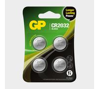 GP Batteries GP Coin Cell Batteries CR2032 4PK, Grey One Size