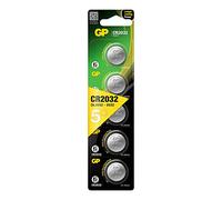 GP CR2032 Lithium Coin Cell Batteries - Pack of 5