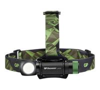 GP Discovery GPDISHLCH35BL131 600 Lumen Headlamp, IPX4, Aluminium,...