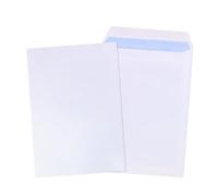 GP Globe Packaging 500 x C5 A5 White Plain Self Seal Paper Envelopes (Size: 229x164mm) - Printer Safe & Fully Opaque - Security Mailing Envelopes for Home, Office & Business Use