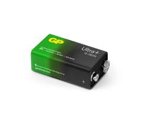 9V Battery GP Alkaline Ultra Plus 9V Pack of 1