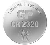 5 GP CR2320 Battery Lithium Coin Cell 1Bl Button Blister 3V China Exp 2032