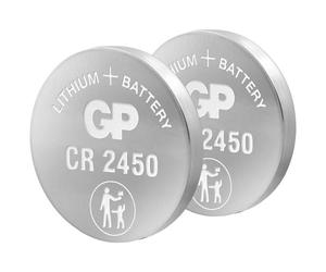 GP GPCR2450STD954C5 Button Cell CR2450 3V 5 Pack High Energy Density