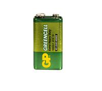 GP GPPVCF9VG014 Greencell Zinc Chloride 9V PP3 Battery - Single