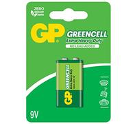 GP Greencell 9V PP3 Zinc Chloride Battery