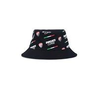 GP GRUPPO PRITELLI Bucket hat Ducati Corse - Allover Logo Black