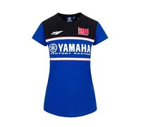 GP GRUPPO PRITELLI Fabio Quartararo Women's t-Shirt - Yamaha Dual-XS Blue