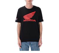 GP GRUPPO PRITELLI Man t-Shirt HRC Racing - Big Honda Wing Black