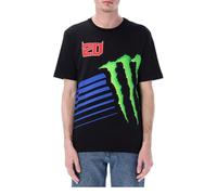 GP GRUPPO PRITELLI T-Shirt Man Fabio Quartararo Monster Energy - Big Monster Energy Logo-M Black