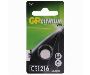 GP Lithium button cell CR1216, blister 1