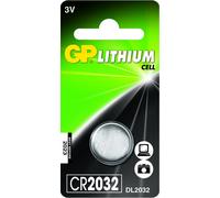 GP Lithium button cell CR2032, blister 1