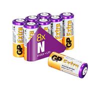 GP LR1 N Size Batteries 1.5V Alkaline - Pack of 8 (MN9100 / E90)