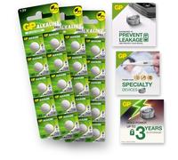 GP GPPBA189F007 Alkaline Button Cell 189 (LR54) - Card of 10
