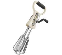 GP&me Stainless Steel An Nylon Mechanical Egg Beater, White