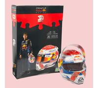 GP Moto Sport Red Bull Racing Verstappen Helmet 3D Puzzle