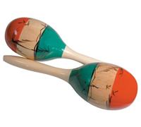GP Percussion MMAR Pair of Wooden Mexican-Style Maracas