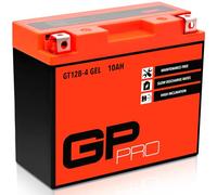 GP-PRO Gel Battery GT12B-4 12V 10Ah Scooter Motorcycle Battery