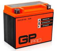 GP-PRO Gel Battery GTX12-BS 12V 12Ah Scooter Motorcycle Battery