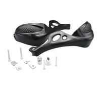 GP Pro Rally Vented Moto Motorcycle Motorbike Handguards Black