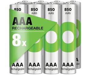 GP RCK85AAA034C8 ReCyko AAA Rechargeable Battery 850mAh 8 Pack