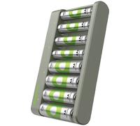 GP RCKCHE821389 E821 Charger for AA/AAA NiMH; Charges Up to 8 Cells
