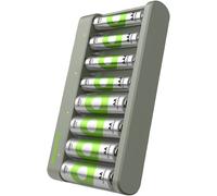 GP RCKCHE821389 E821 Charger for AA/AAA NiMH; Charges Up to 8 Cells