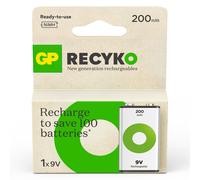 GP Batteries Recyko 9V-battery 200mAh NiMH